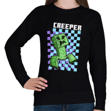 PRINTFASHION Creeper - Női pulóver - Fekete női pulóver, kardigán