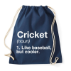 PRINTFASHION Cricket - Sportzsák, Tornazsák - Sötétkék