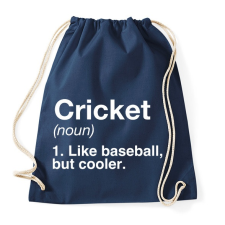 PRINTFASHION Cricket - Sportzsák, Tornazsák - Sötétkék tornazsák