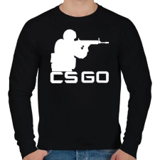 PRINTFASHION CS:GO - Férfi pulóver - Fekete férfi pulóver, kardigán