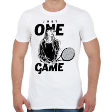 PRINTFASHION Csak egy játék - Férfi póló - Fehér férfi póló