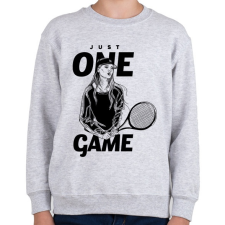 PRINTFASHION Csak egy játék - Gyerek pulóver - Sport szürke gyerek pulóver, kardigán