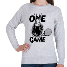 PRINTFASHION Csak egy játék - Női pulóver - Sport szürke