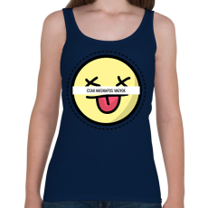 PRINTFASHION Csak másnapos vagyok - Női atléta - Sötétkék