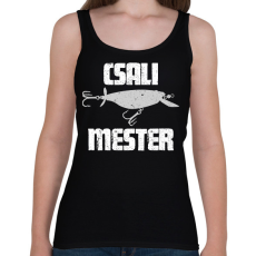 PRINTFASHION Csali mester - Női atléta - Fekete