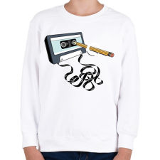 PRINTFASHION Csavard vissza! - Gyerek pulóver - Fehér gyerek pulóver, kardigán