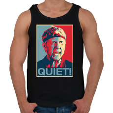 PRINTFASHION Csendet! - Cobra Kai - Férfi atléta - Fekete