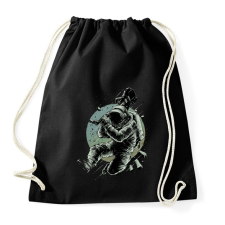 PRINTFASHION Csendet!  - Sportzsák, Tornazsák - Fekete tornazsák