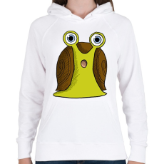 PRINTFASHION csigabiga-002 - Női kapucnis pulóver - Fehér