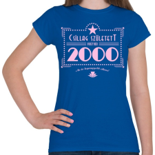 PRINTFASHION csillag-2000-pink - Női póló - Királykék női póló