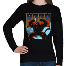 PRINTFASHION Csillagharcos Doom - Női pulóver - Fekete női pulóver, kardigán