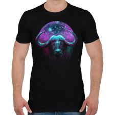 PRINTFASHION Csillagkép - Férfi póló - Fekete férfi póló