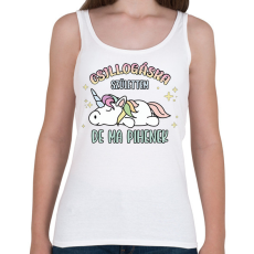 PRINTFASHION Csillogásra születtem - Női atléta - Fehér