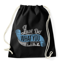 PRINTFASHION Csináld amit szeretsz - Sportzsák, Tornazsák - Fekete tornazsák