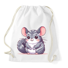 PRINTFASHION Csincsilla  - Sportzsák, Tornazsák - Fehér tornazsák
