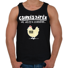 PRINTFASHION CSIRKÉS JÁTÉK - Férfi atléta - Fekete