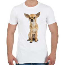 PRINTFASHION Csivava - Férfi póló - Fehér