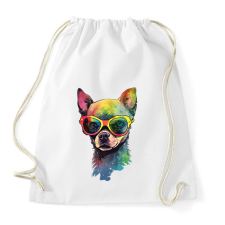 PRINTFASHION csivava - Sportzsák, Tornazsák - Fehér tornazsák