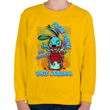 PRINTFASHION Csodabogár ital - Gyerek pulóver - Sárga gyerek pulóver, kardigán