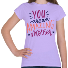 PRINTFASHION Csodálatos anya vagy! - Női póló - Viola női póló
