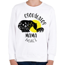 PRINTFASHION Csodálatos mama maci - Gyerek pulóver - Fehér gyerek pulóver, kardigán