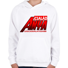 PRINTFASHION Csodás anya - Gyerek kapucnis pulóver - Fehér gyerek pulóver, kardigán