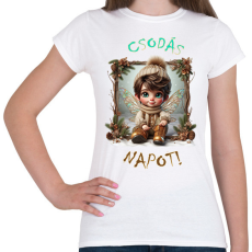 PRINTFASHION Csodás napot! - Női póló - Fehér