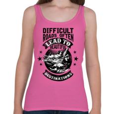 PRINTFASHION Csodás utak - Női atléta - Rózsaszín