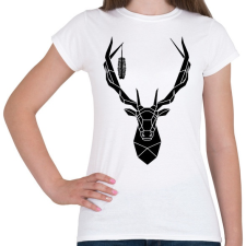 PRINTFASHION Csodaszarvas - Női póló - Fehér női póló