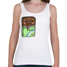 PRINTFASHION Csoki - Női atléta - Fehér