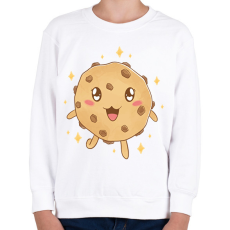 PRINTFASHION Csokis keksz - Gyerek pulóver - Fehér
