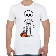 PRINTFASHION Csonti - Férfi póló - Fehér