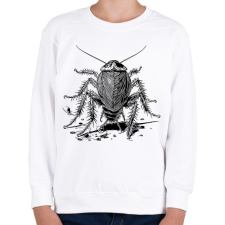 PRINTFASHION Csótány rajz - Gyerek pulóver - Fehér gyerek pulóver, kardigán