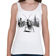 PRINTFASHION Csótány rajz - Női atléta - Fehér