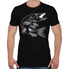 PRINTFASHION csuka - Férfi póló - Fekete