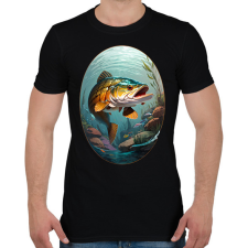 PRINTFASHION Csuka - Férfi póló - Fekete férfi póló