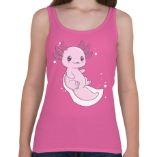 PRINTFASHION Cuki axolotl - Női atléta - Rózsaszín