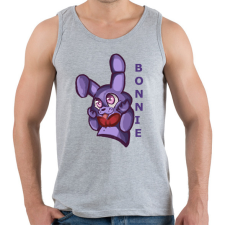 PRINTFASHION cuki bonnie - Férfi atléta - Sport szürke női trikó