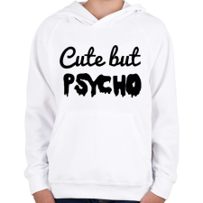 PRINTFASHION Cuki de elmeháborodott. - Gyerek kapucnis pulóver - Fehér gyerek pulóver, kardigán