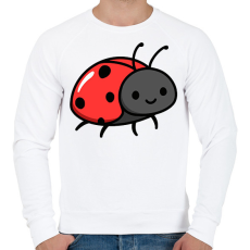 PRINTFASHION Cuki katica - Férfi pulóver - Fehér