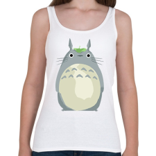 PRINTFASHION Cuki nyuszi - Női atléta - Fehér női trikó