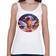 PRINTFASHION Cuki tündérke - Női atléta - Fehér