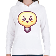 PRINTFASHION cukisagok-002 - Női kapucnis pulóver - Fehér női pulóver, kardigán