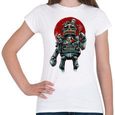 PRINTFASHION Cukorkát a gyereknek - Női póló - Fehér