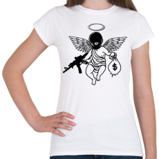 PRINTFASHION Cupido - Női póló - Fehér