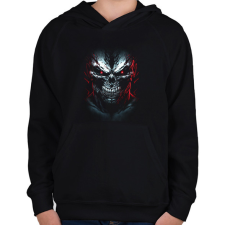 PRINTFASHION Cyborg - Gyerek kapucnis pulóver - Fekete gyerek pulóver, kardigán