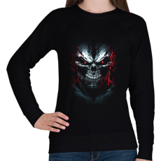 PRINTFASHION Cyborg - Női pulóver - Fekete