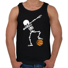 PRINTFASHION DAB basketball - Férfi atléta - Fekete