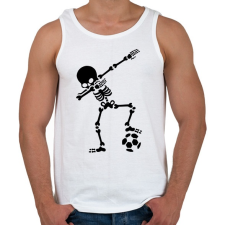 PRINTFASHION Dabbing foci - Férfi atléta - Fehér atléta, trikó