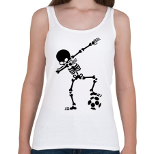 PRINTFASHION Dabbing foci - Női atléta - Fehér női trikó